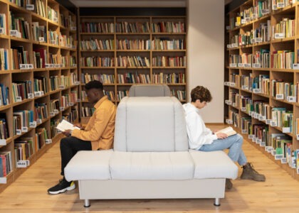 Library furniture UAE